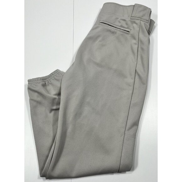 Adidas Climalite Baseball Pants Men's Size Large L 35x27 Gray Knicker Style - Picture 1 of 10